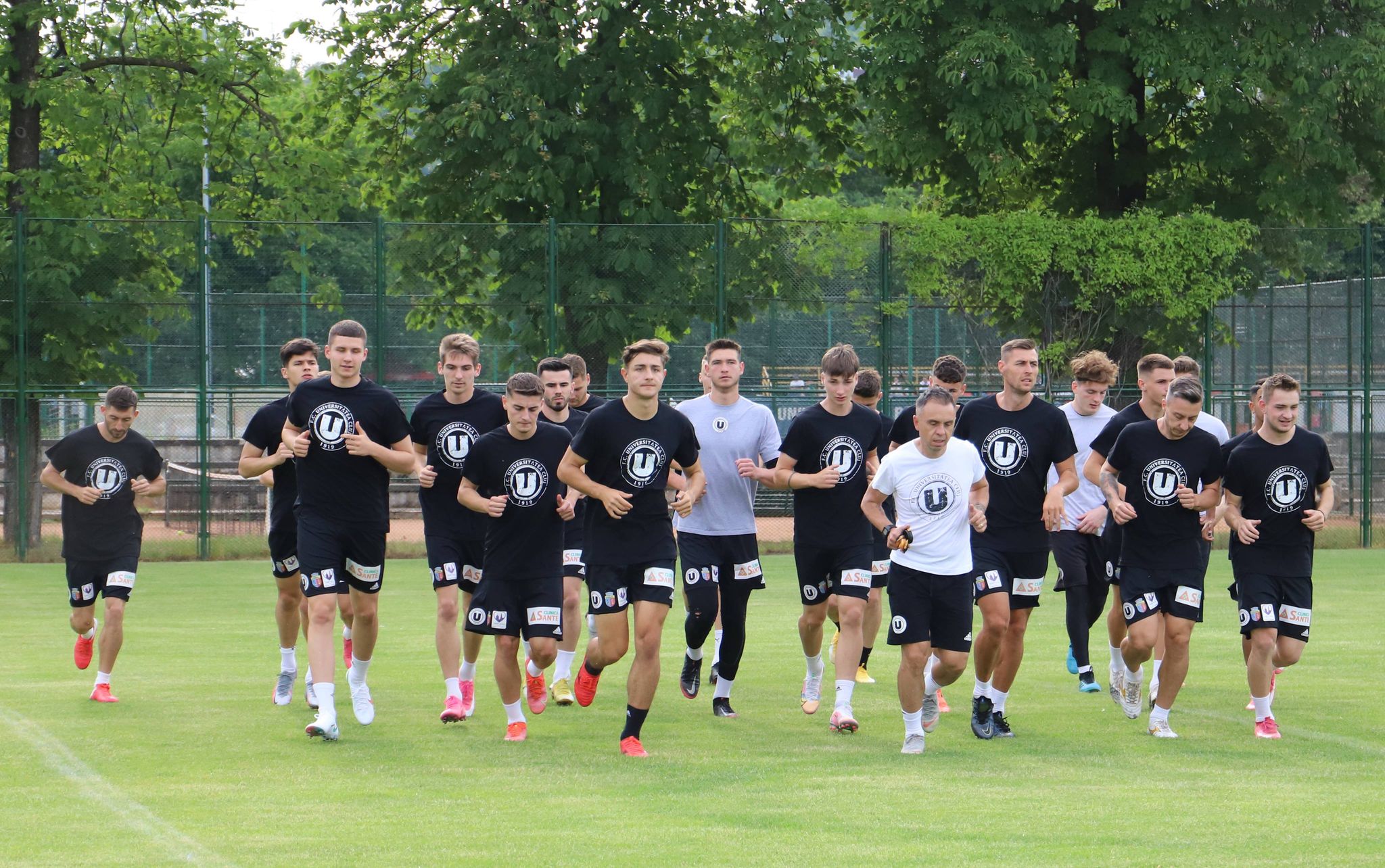 Primul antrenament cu Erik Lincar