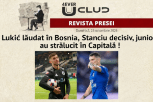 REVISTA PRESEI „U” Cluj – Duminică, 25 octombrie 2026
